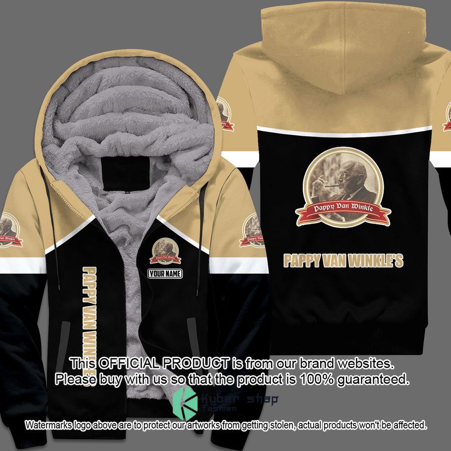 Pappy Van Winkle's Fleece hoodie word2