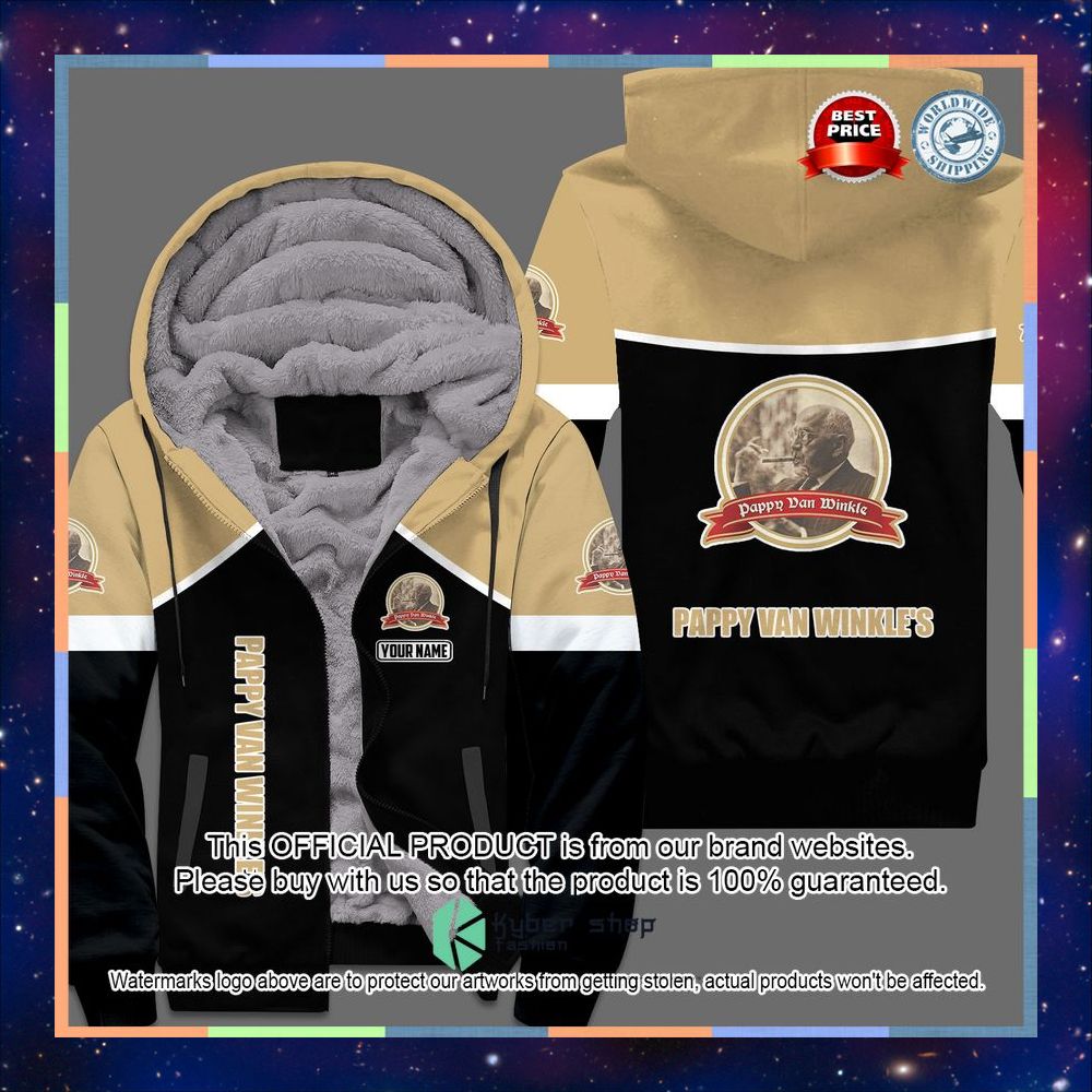 Pappy Van Winkle's Fleece hoodie 3 Pappy Van Winkle's Fleece hoodie word3