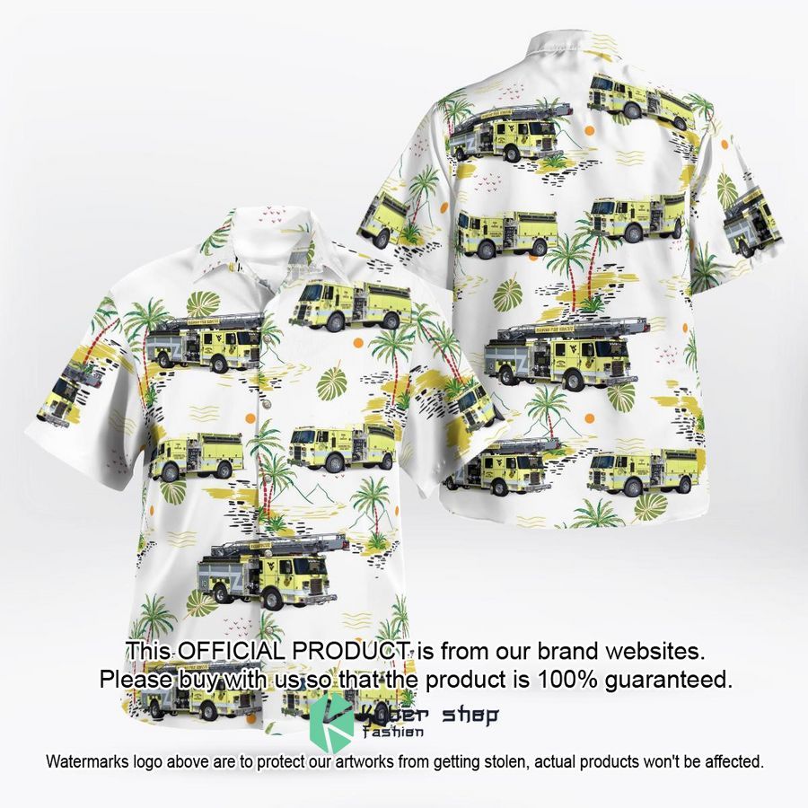 Parsons Volunteer Fire Department Parsons West Virginia Hawaiian Shirt