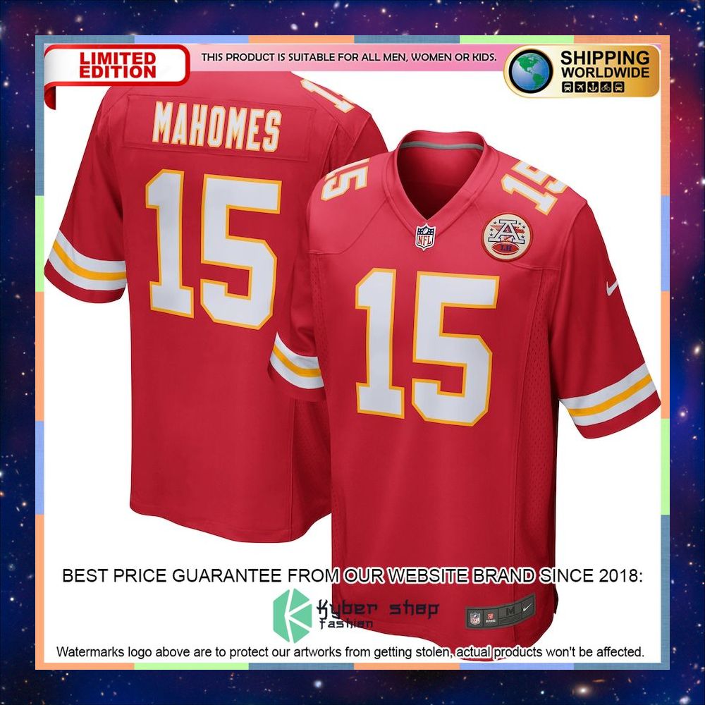 Patrick Mahomes Kansas City Chiefs Red Football Jersey 4 Patrick Mahomes Kansas City Chiefs Red Football Jersey word1