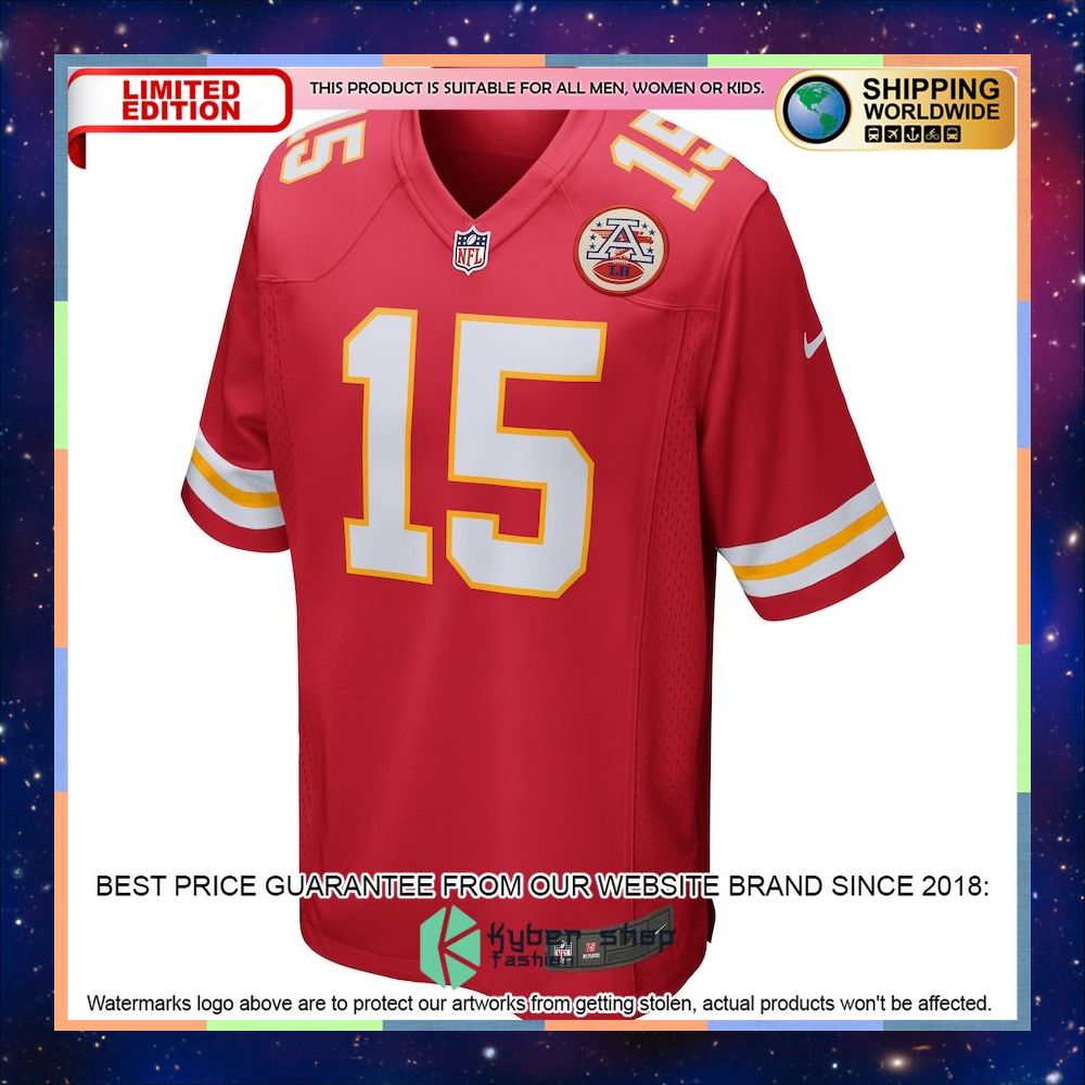 Patrick Mahomes Kansas City Chiefs Red Football Jersey 5 Patrick Mahomes Kansas City Chiefs Red Football Jersey word1
