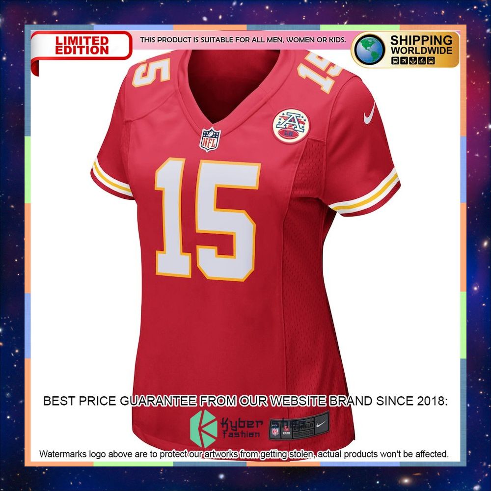 Patrick Mahomes Kansas City Chiefs Women's Player Red Football Jersey 5 Patrick Mahomes Kansas City Chiefs Women's Player Red Football Jersey word1