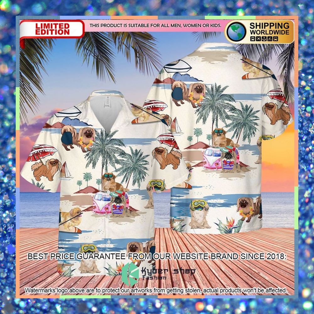 Pekingese Summer Beach Hawaiian Shirt 6 Pekingese Summer Beach Hawaiian Shirt word3