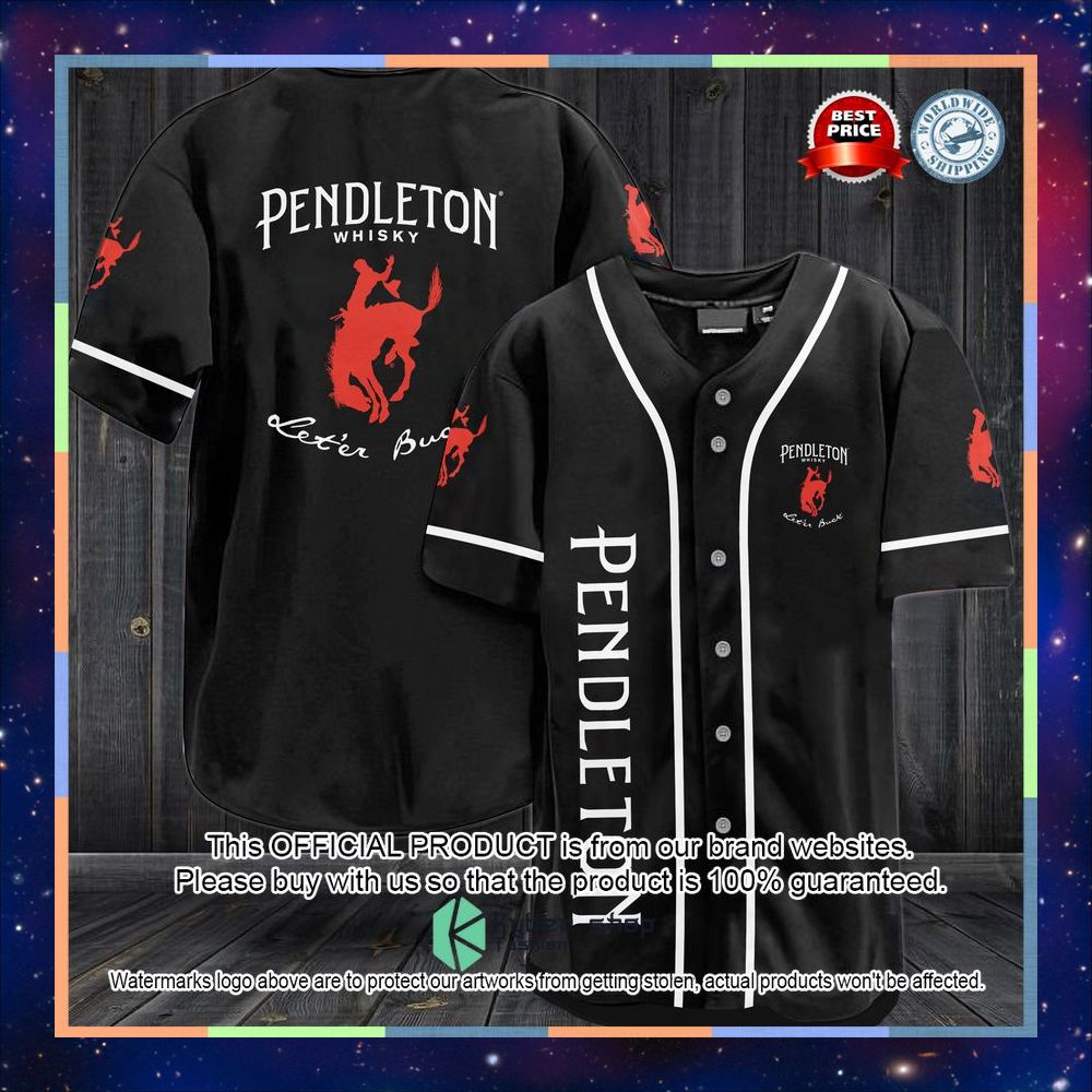 Pendleton Whiskey Baseball Jersey 3 Pendleton Whiskey Baseball Jersey word1