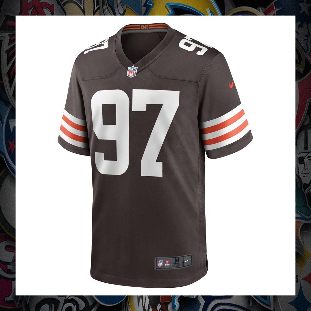 Perrion Winfrey Cleveland Browns Brown Football Jersey 6 Perrion Winfrey Cleveland Browns Brown Football Jersey word3
