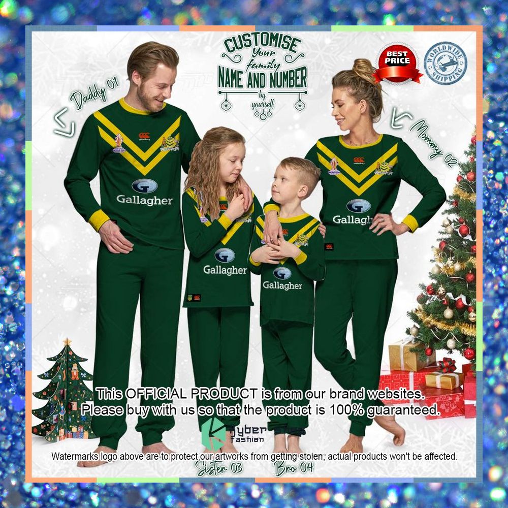 Personalized Australian Kangaroos Rugby League World Cup Jersey 2022 Pajamas Set 6 Personalized Australian Kangaroos Rugby League World Cup Jersey 2022 Pajamas Set word3
