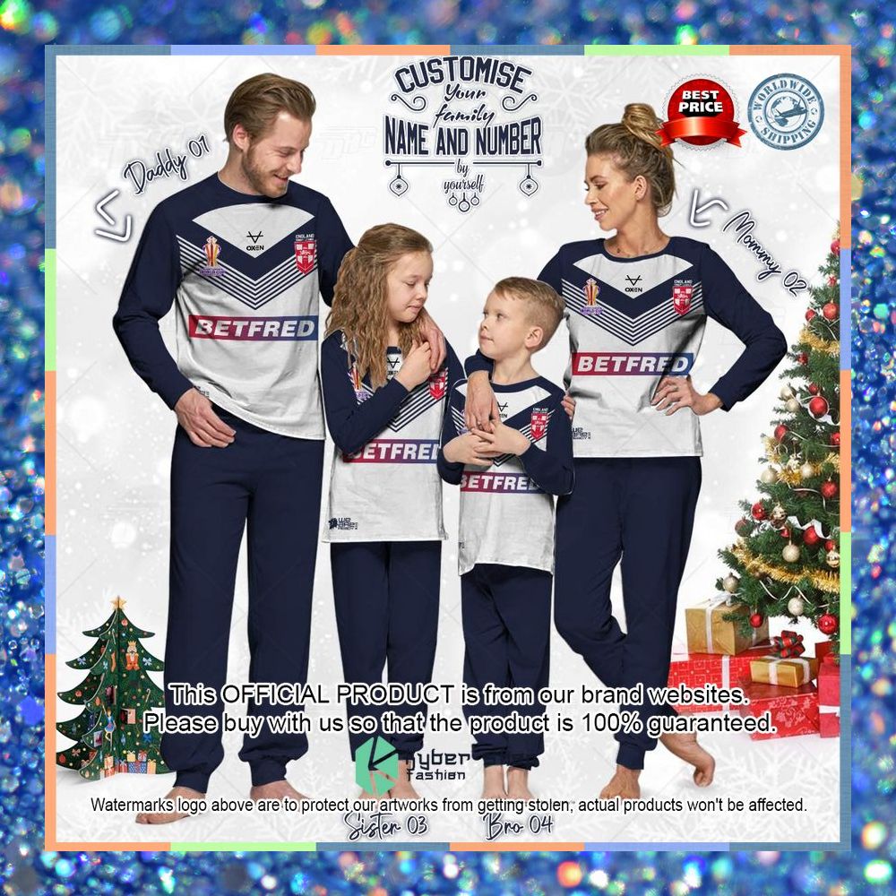 Personalized England Three Lions Rugby League World Cup Jersey 2022 Pajamas Set 6 Personalized England Three Lions Rugby League World Cup Jersey 2022 Pajamas Set word2