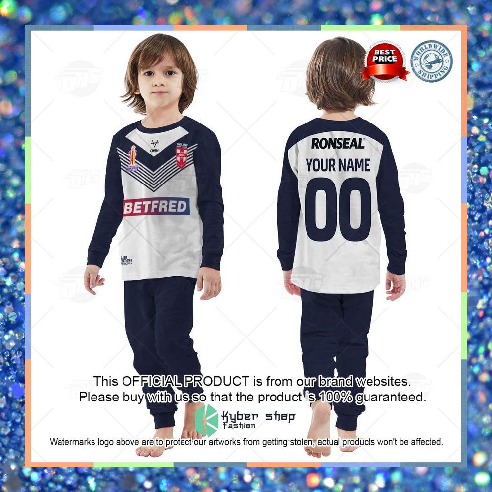 Personalized England Three Lions Rugby League World Cup Jersey 2022 Pajamas Set 7 Personalized England Three Lions Rugby League World Cup Jersey 2022 Pajamas Set word2