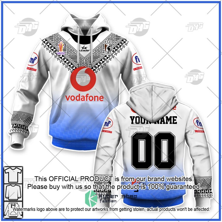 Personalized Fiji Bati Rugby League World Cup Jersey Away 2022 Shirt, Hoodie