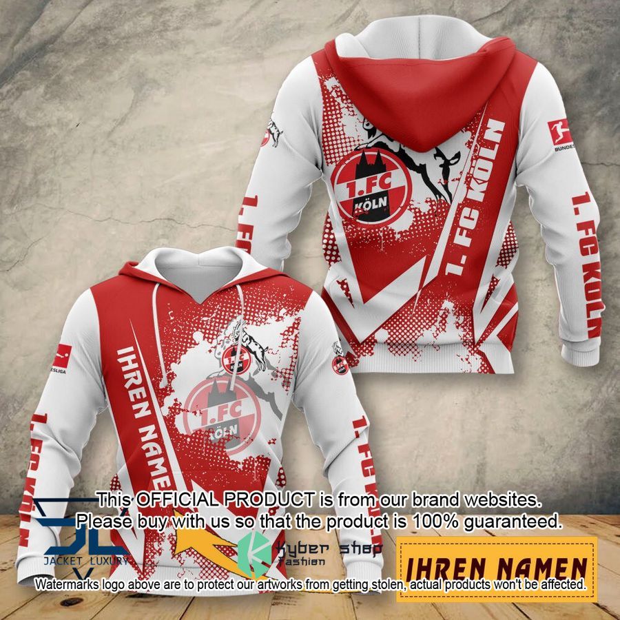 Personalized 1. FC Koln Shirt, Hoodie