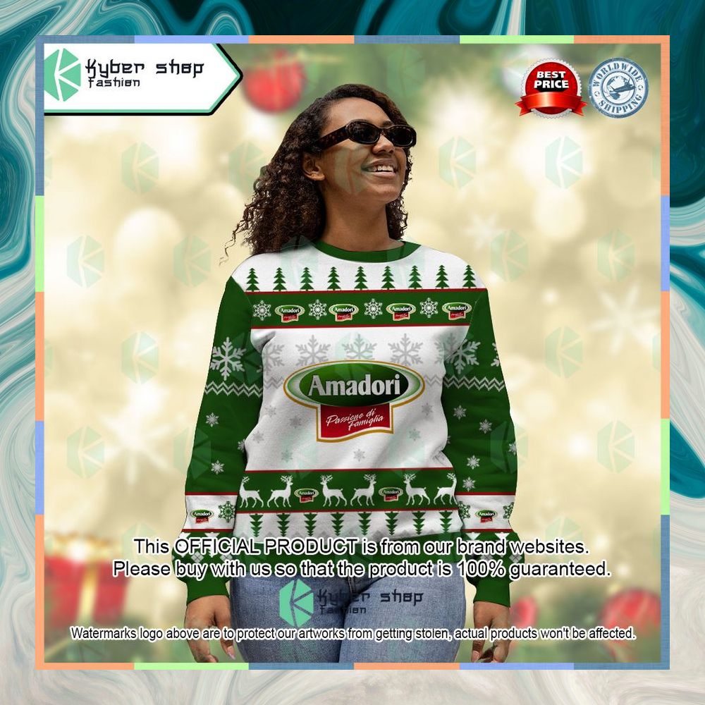 Personalized Amadori Ugly Christmas Sweater 9 Personalized Amadori Ugly Christmas Sweater word3
