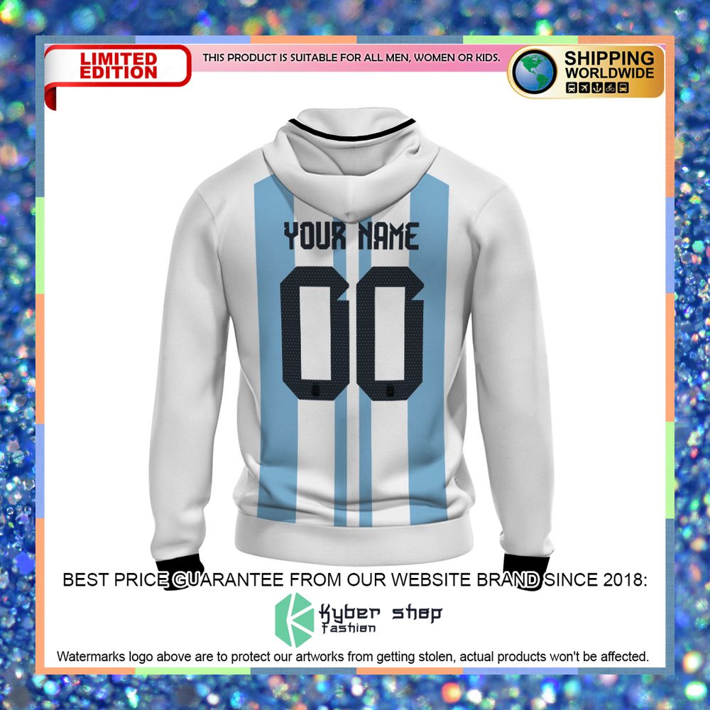 Personalized Argentina Football Team 3 Stars 3D Hoodie, Shirt 12 Personalized Argentina Football Team 3 Stars 3D Hoodie, Shirt word2
