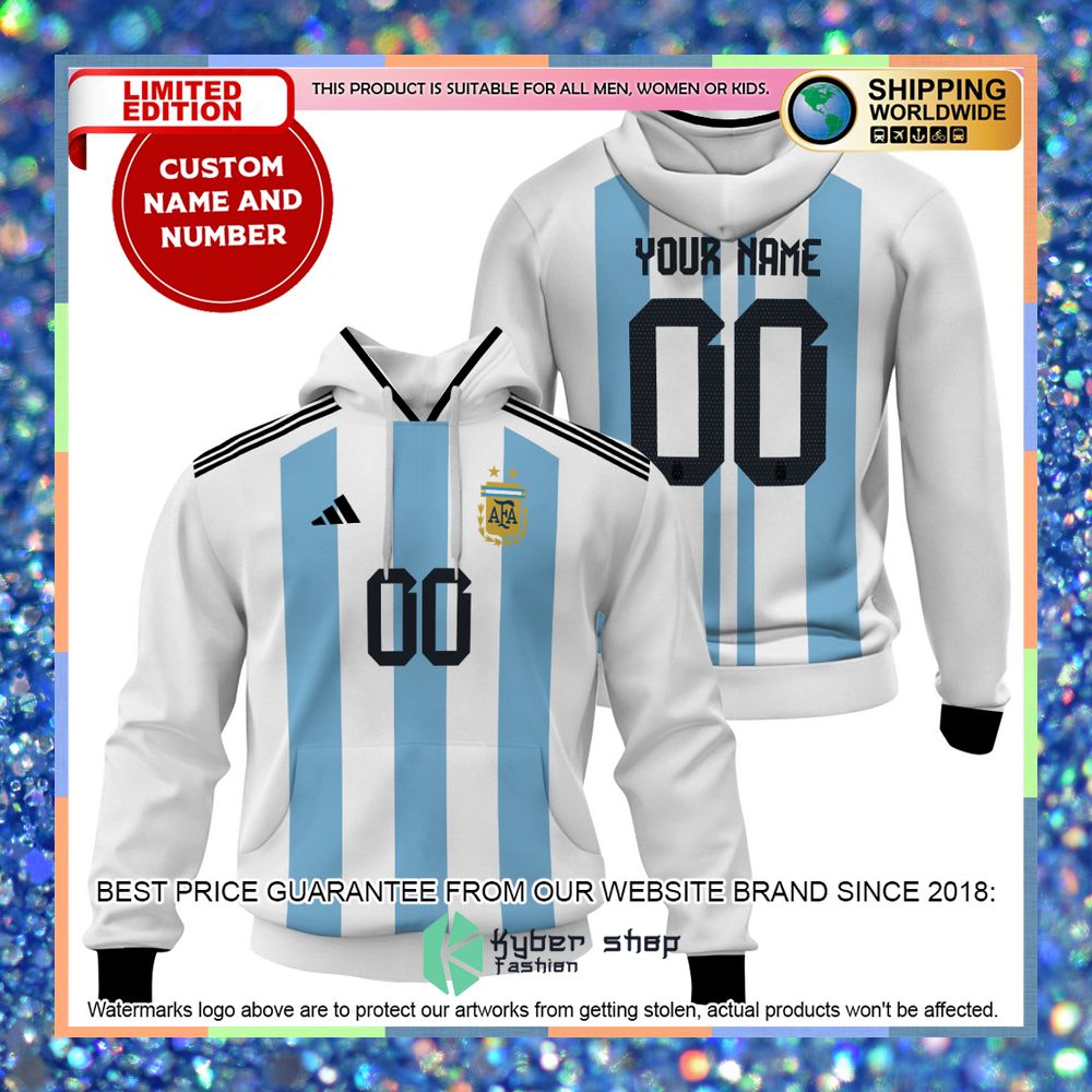 Personalized Argentina Football Team 3 Stars Hoodie, Shirt 8 Personalized Argentina Football Team 3 Stars Hoodie, Shirt word1
