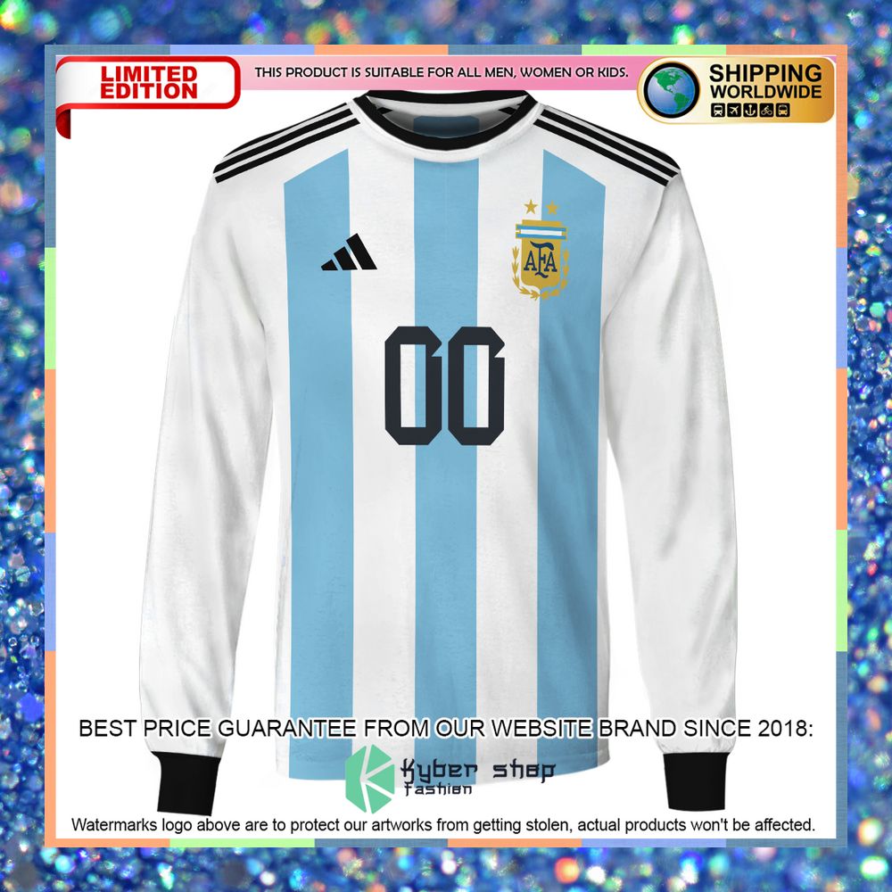 Personalized Argentina Football Team 3 Stars Hoodie, Shirt 12 Personalized Argentina Football Team 3 Stars Hoodie, Shirt word1