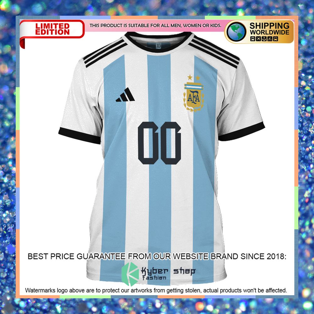 Personalized Argentina Football Team 3 Stars Hoodie, Shirt 14 Personalized Argentina Football Team 3 Stars Hoodie, Shirt word1