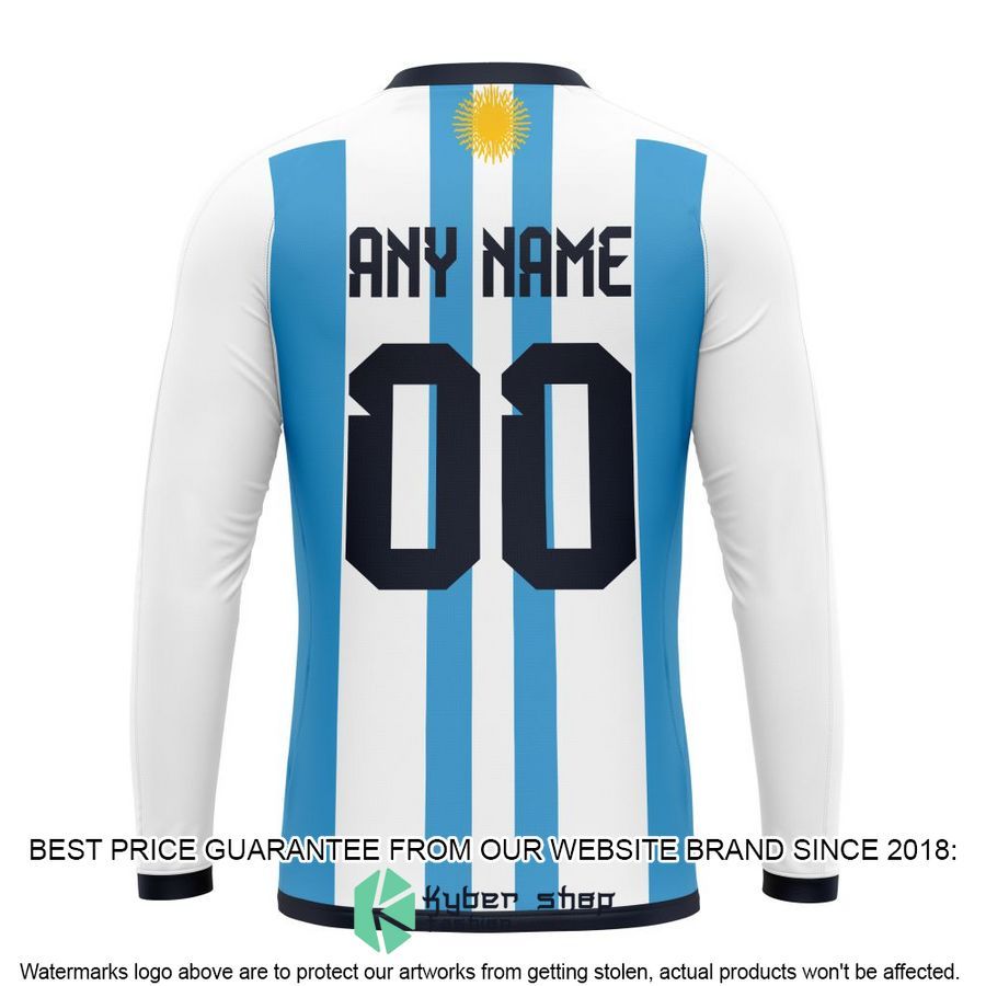 Personalized Argentina World Cup 2022 Home Shirt, Hoodie 7 Personalized Argentina World Cup 2022 Home Shirt, Hoodie word2