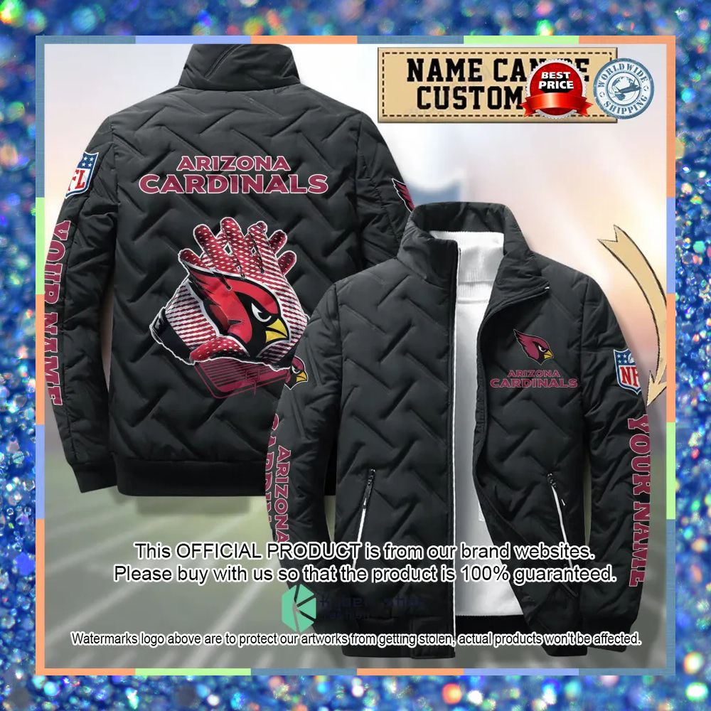 Personalized Arizona Cardinals NFL Puffer Jacket 3 Personalized Arizona Cardinals NFL Puffer Jacket word1