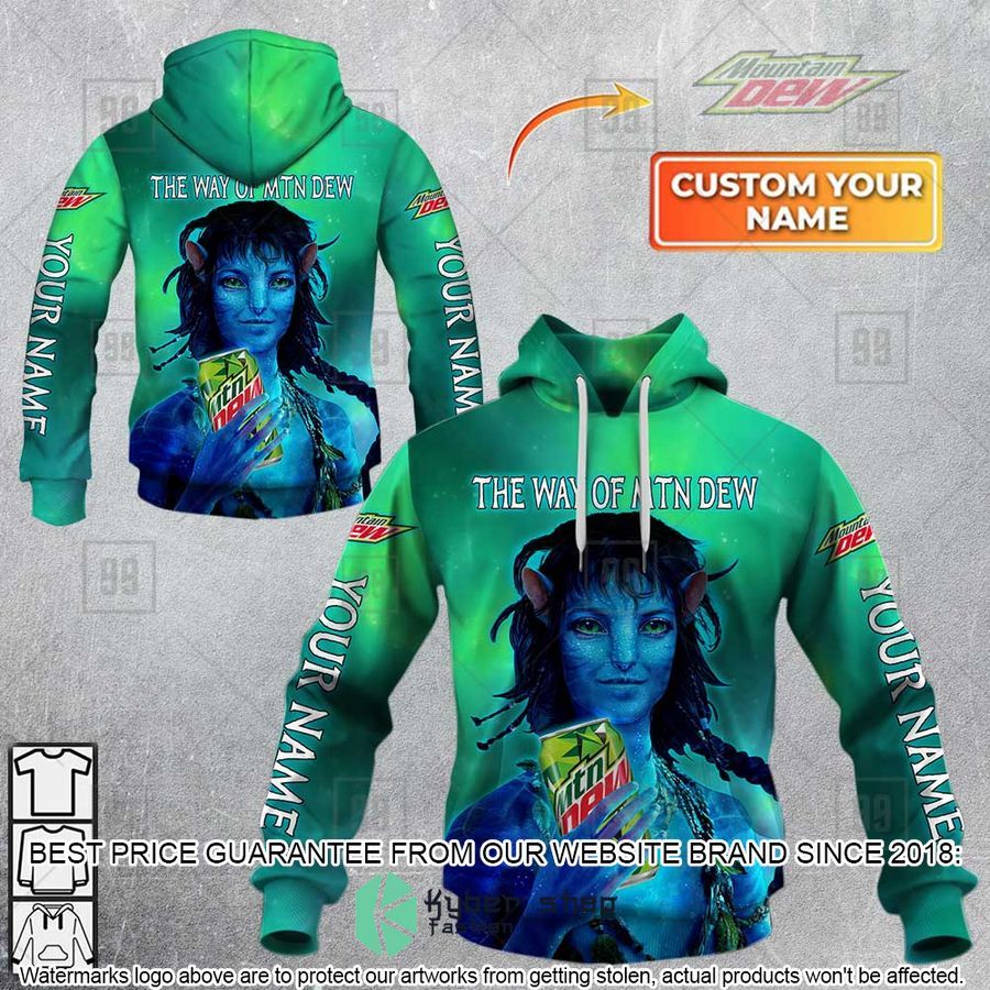 Personalized Avatar 2 The Way Of Mountain Dew Shirt, Hoodie