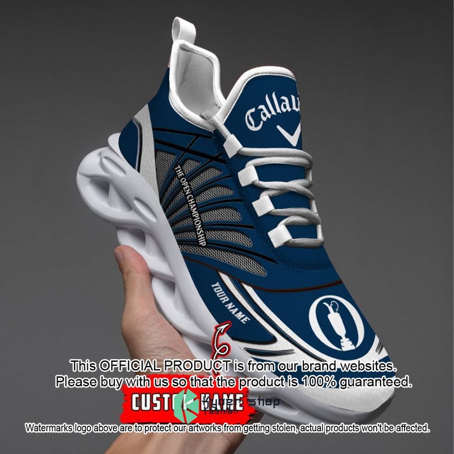 Personalized Callaway The Open Championship Max Soul Shoes word3