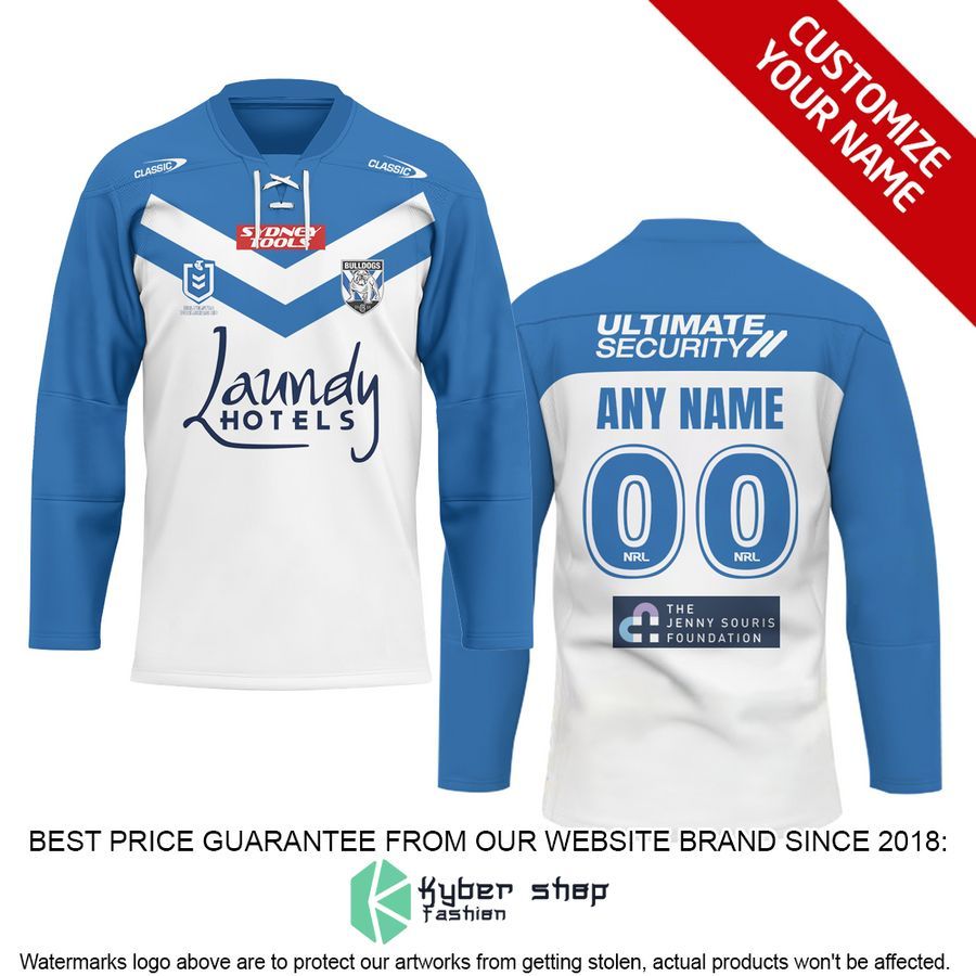 Personalized Canterbury Bulldogs Hockey Jersey