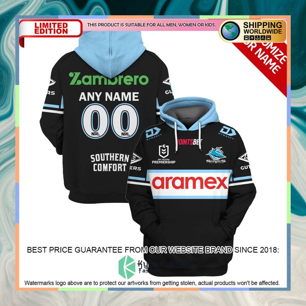 Personalized Cronulla-Sutherland Sharks black Shirt, Hoodie 11 Personalized Cronulla-Sutherland Sharks black Shirt, Hoodie word2