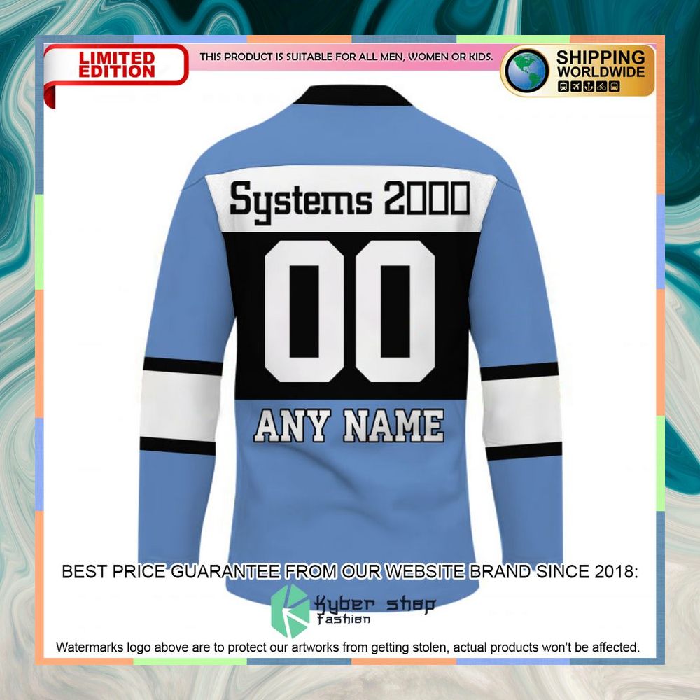 Personalized Cronulla Sutherland Sharks blue Hockey Jersey 8 Personalized Cronulla Sutherland Sharks blue Hockey Jersey word3