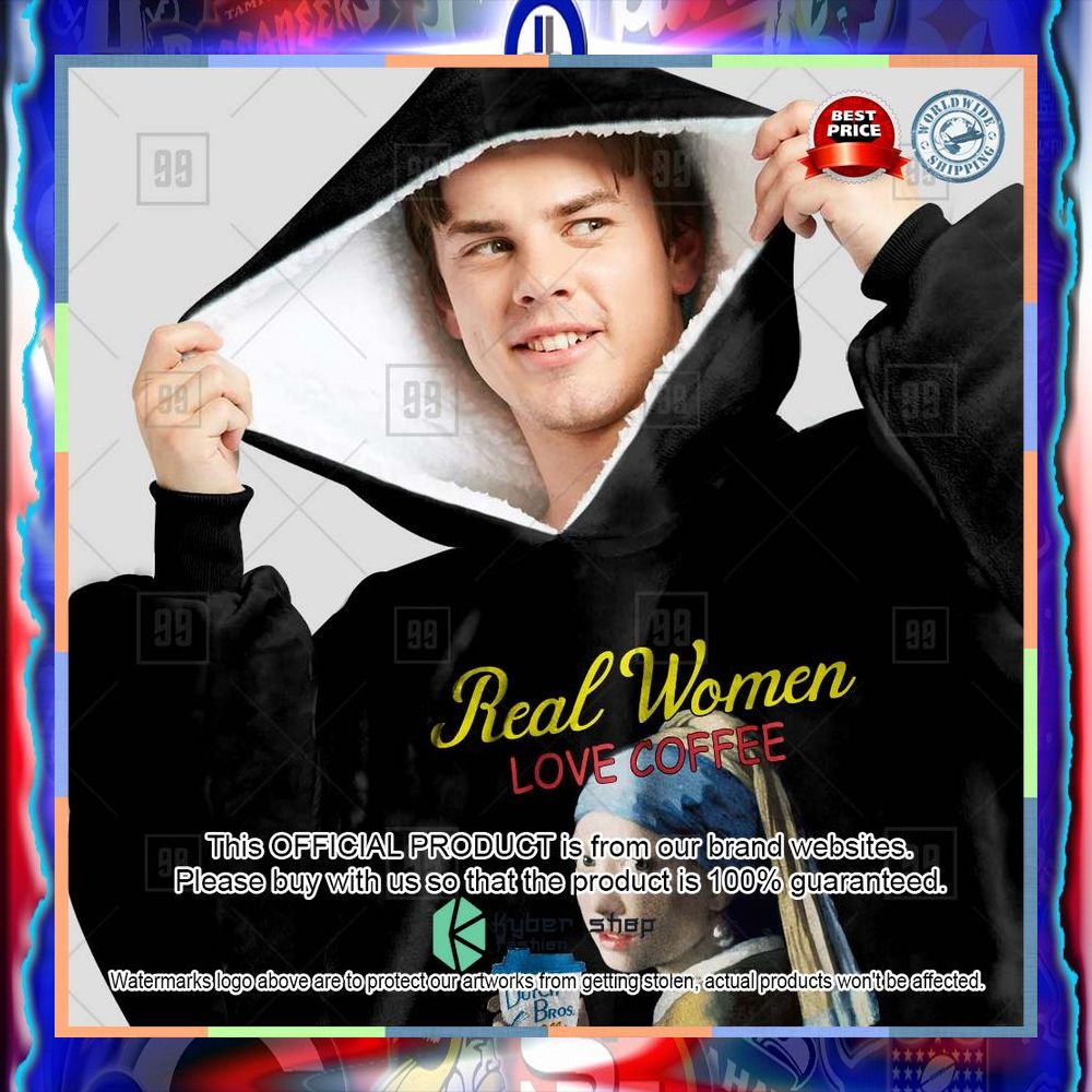 Personalized Dutch Bros Real Women with a Pearl Earring Oodie Hoodie Blanket 6 Personalized Dutch Bros Real Women with a Pearl Earring Oodie Hoodie Blanket word1