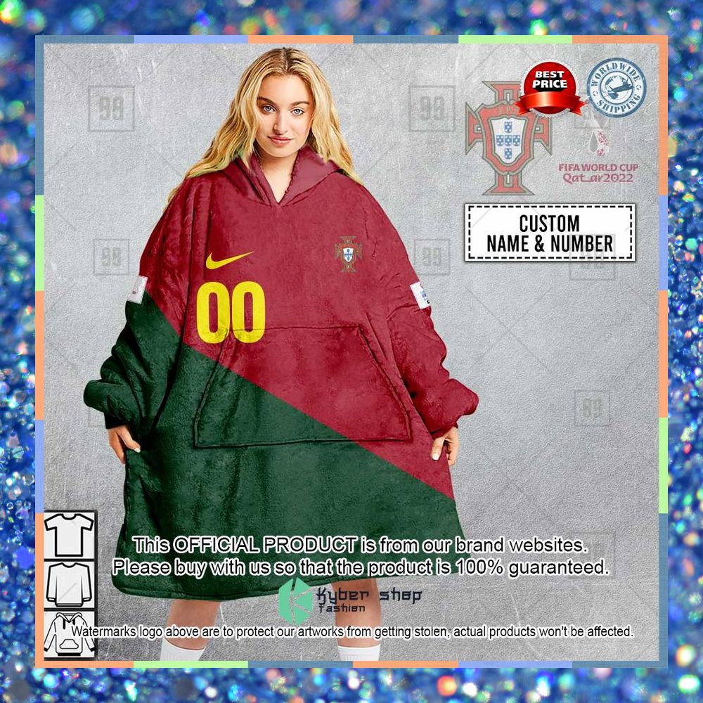 Personalized FIFA World Cup 2022 Portugal Football Jersey 2022 Oodie Blanket Hoodie 6 Personalized FIFA World Cup 2022 Portugal Football Jersey 2022 Oodie Blanket Hoodie word2