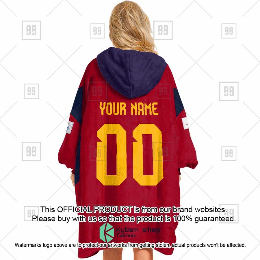 Personalized FIFA World Cup 2022 Spain Football Jersey 2022 Oodie Blanket Hoodie 3 Personalized FIFA World Cup 2022 Spain Football Jersey 2022 Oodie Blanket Hoodie word2