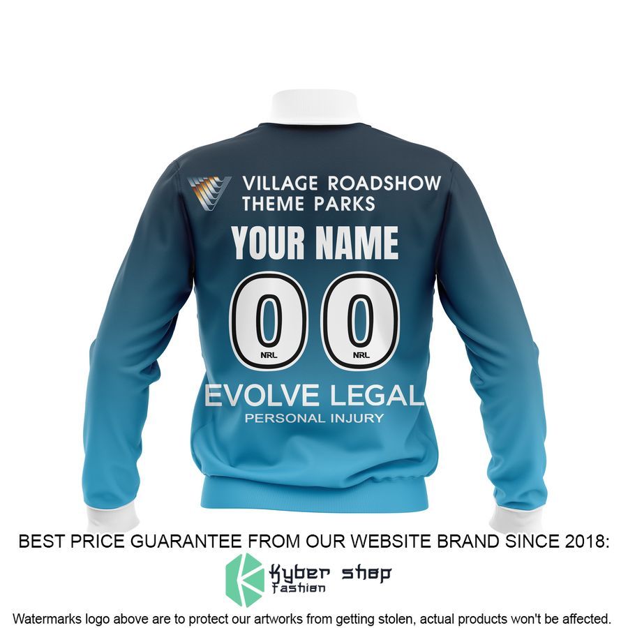 Personalized Gold Coast Titans Bomber Jacket 3 Personalized Gold Coast Titans Bomber Jacket word1