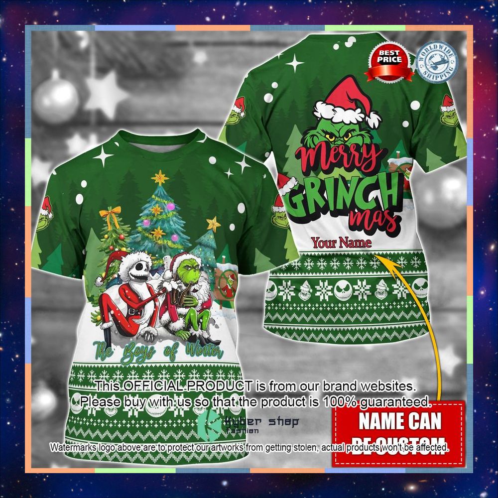 Personalized Grinch Jack Skellington Merry Grinchmas Shirt, Hoodie 11 Personalized Grinch Jack Skellington Merry Grinchmas Shirt, Hoodie word1