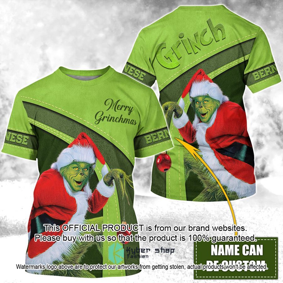 Personalized Grinch Merry Christmas Shirt, Hoodie