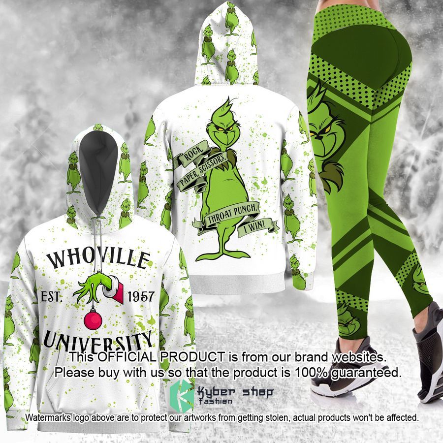 Personalized Grinch Whoville University Shirt, Hoodie