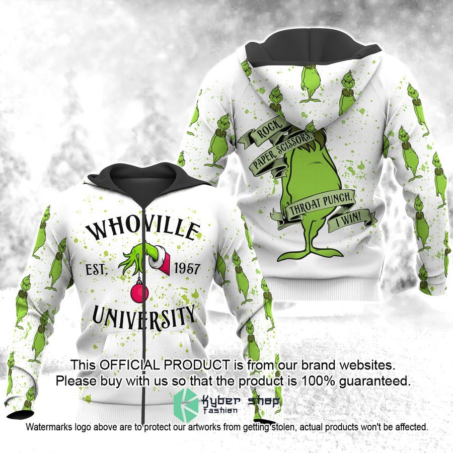 Personalized Grinch Whoville University Shirt, Hoodie 4 Personalized Grinch Whoville University Shirt, Hoodie word3
