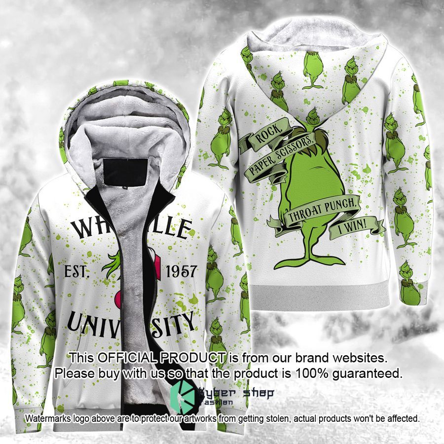 Personalized Grinch Whoville University Shirt, Hoodie 5 Personalized Grinch Whoville University Shirt, Hoodie word3
