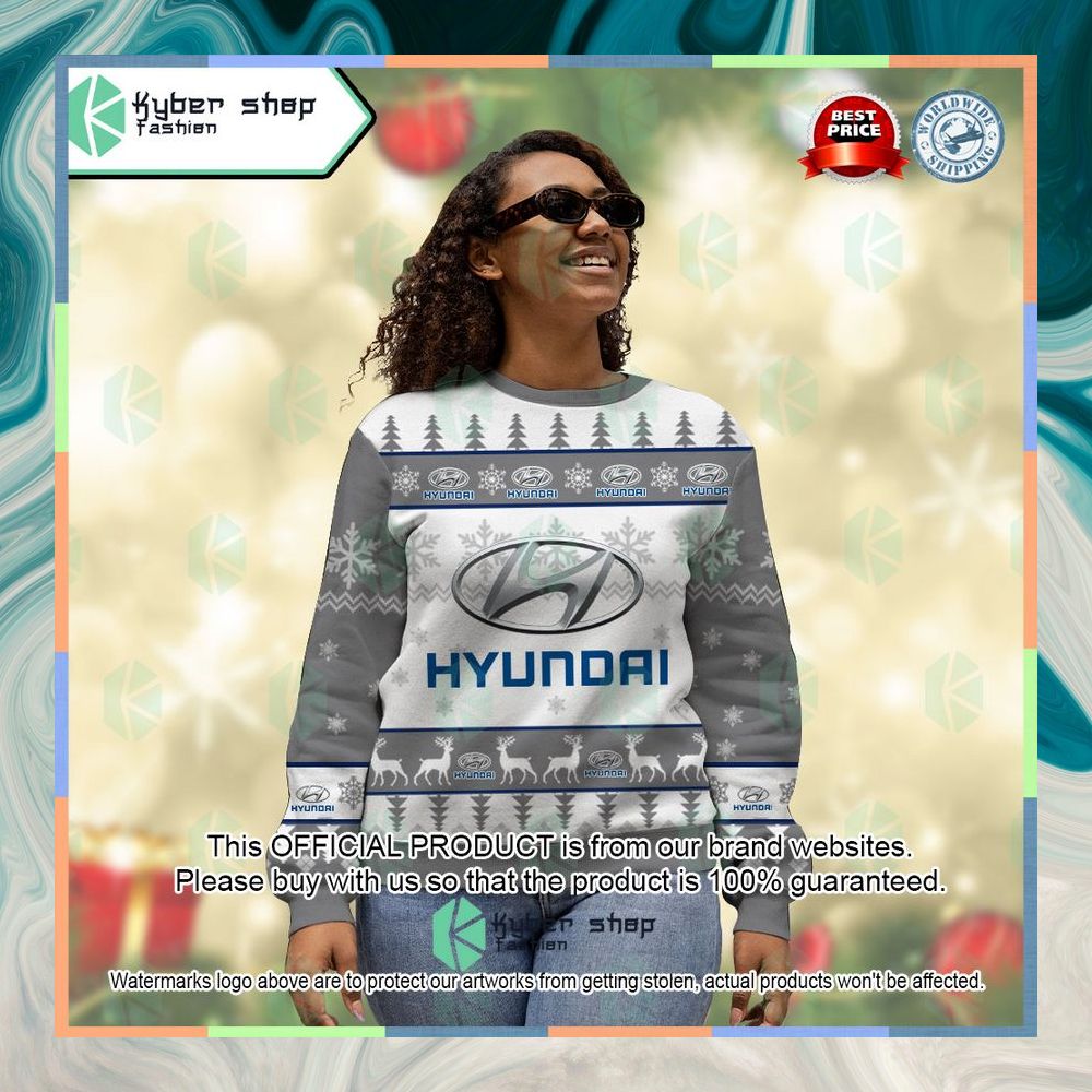 Personalized Hyundai Ugly Christmas Sweater 9 Personalized Hyundai Ugly Christmas Sweater word1