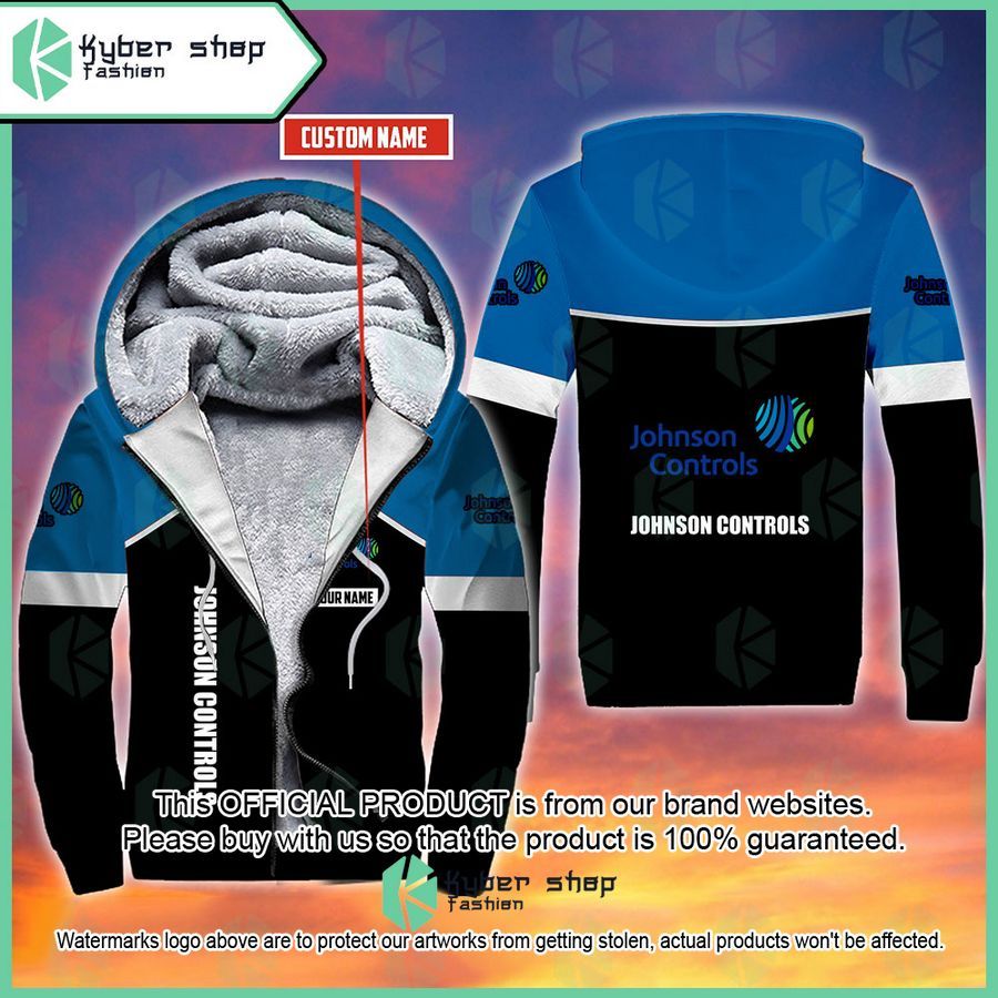 Personalized Johnson Controls Fleece Hoodie