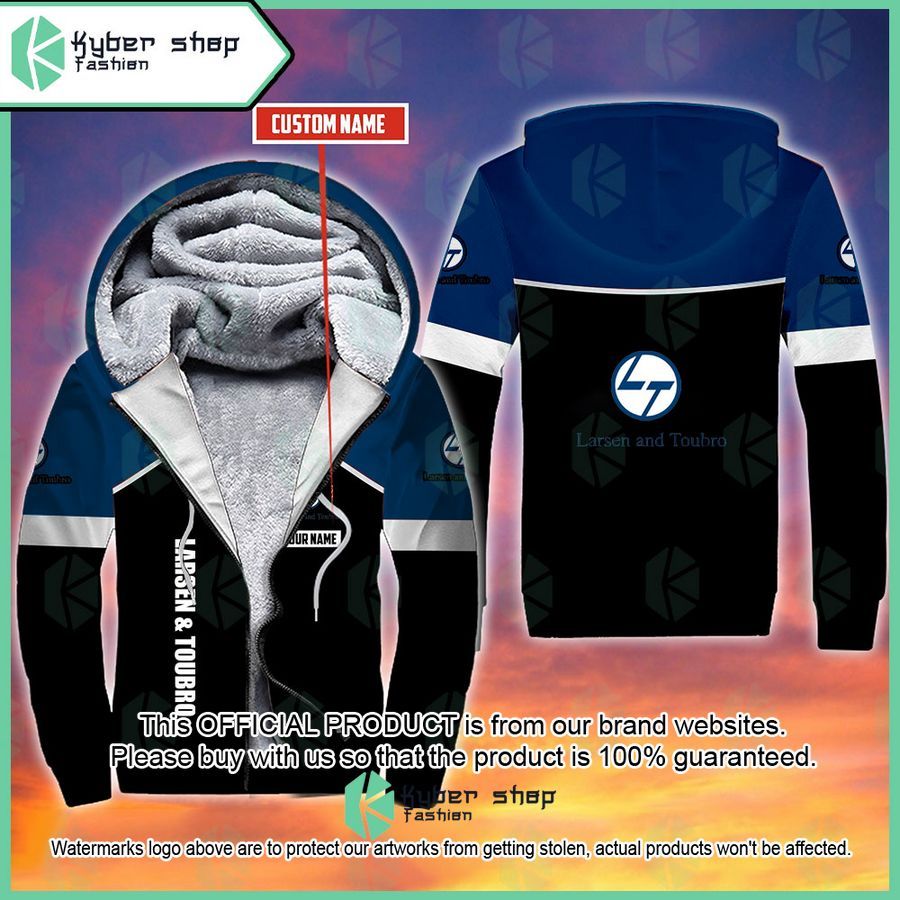 Personalized Larsen & Toubro Fleece Hoodie