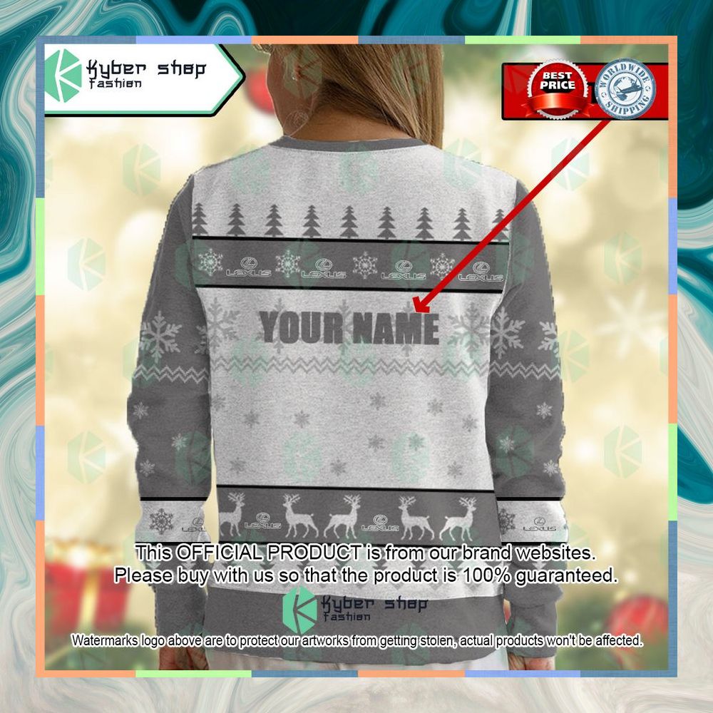 Personalized Lexus Ugly Christmas Sweater 10 Personalized Lexus Ugly Christmas Sweater word3