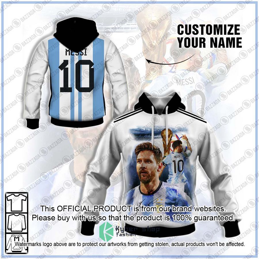 Personalized Lionel Messi Argentina World Cup 2022 Shirt, Hoodie