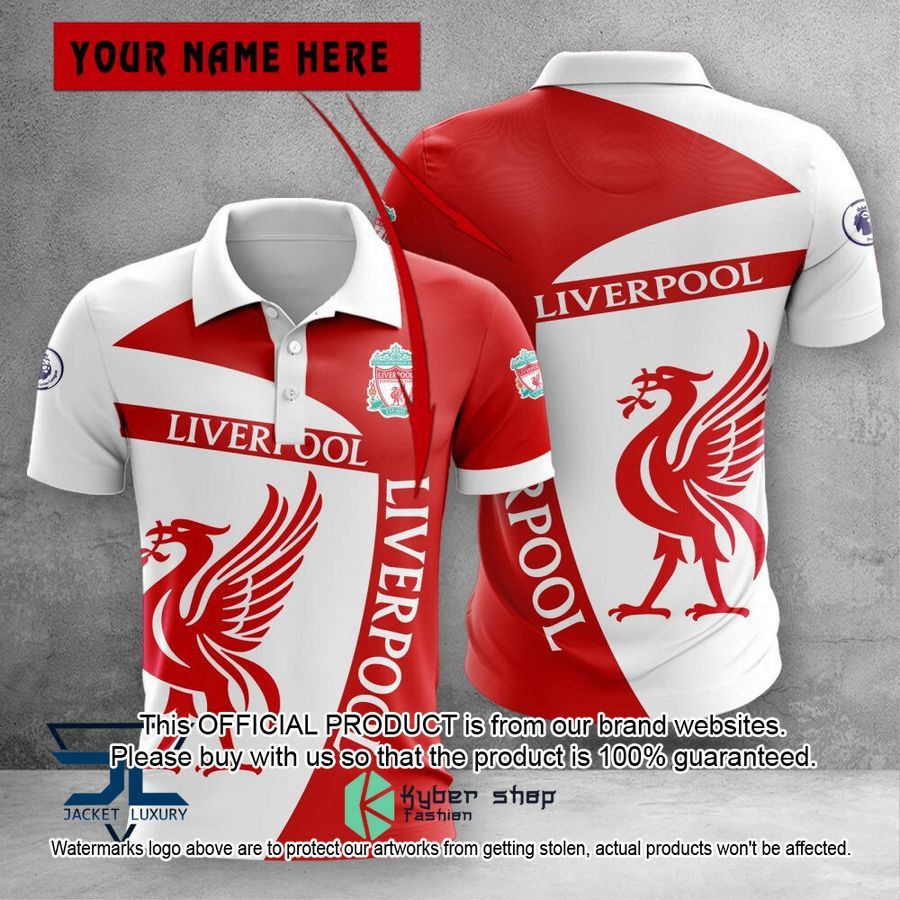 Personalized Liverpool F.C Logo Polo Shirt, Baseball Jersey