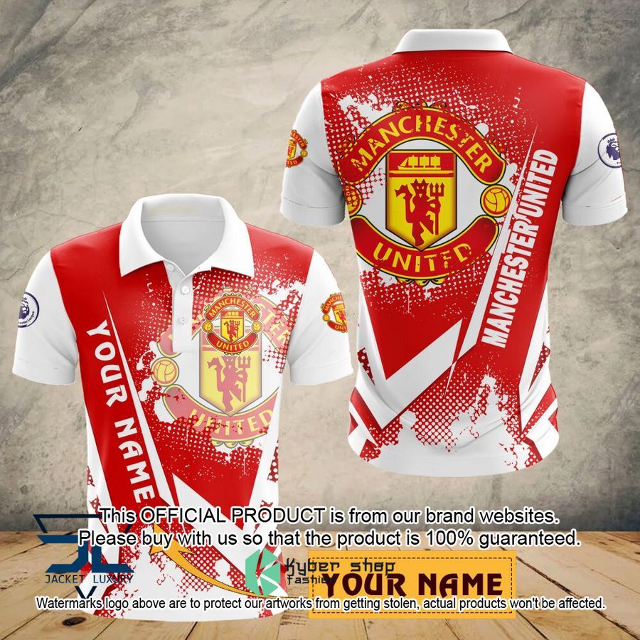 Personalized Manchester United Polo Shirt, Baseball Jersey
