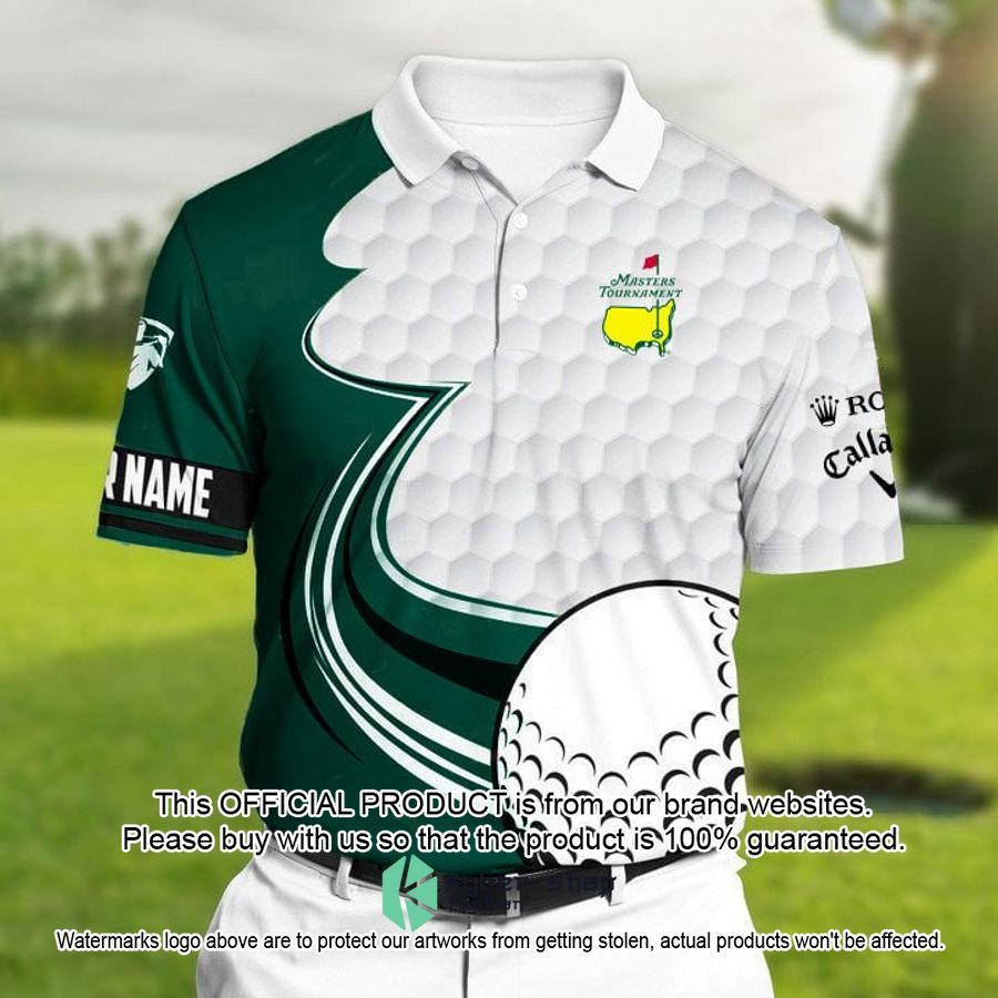 Personalized Masters Tournament Polo Shirt word2