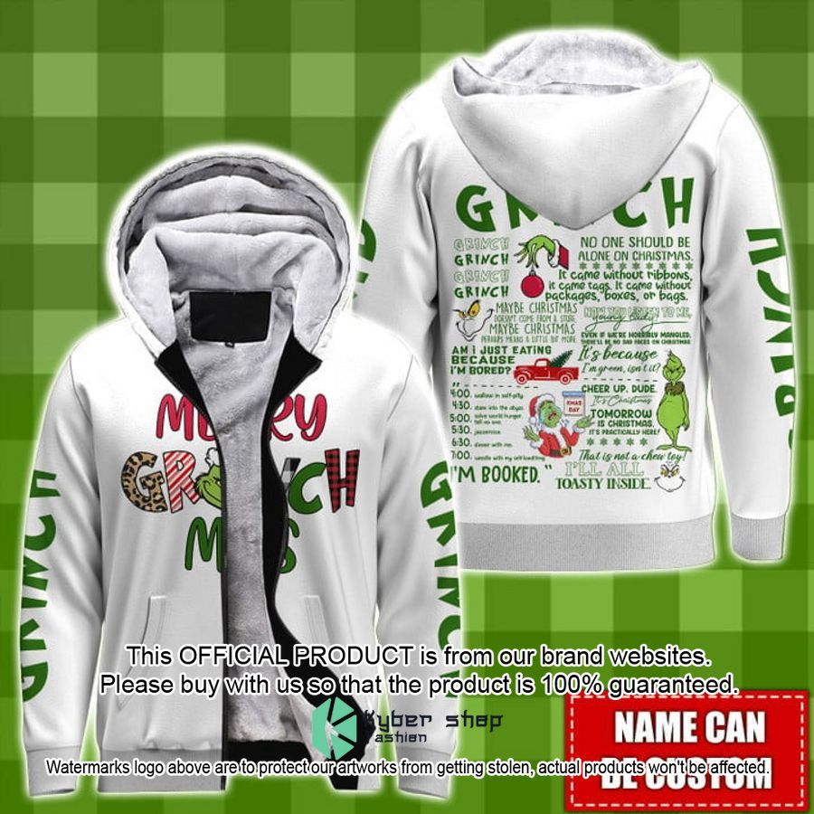 Personalized Merry Grinchmas Shirt, Hoodie