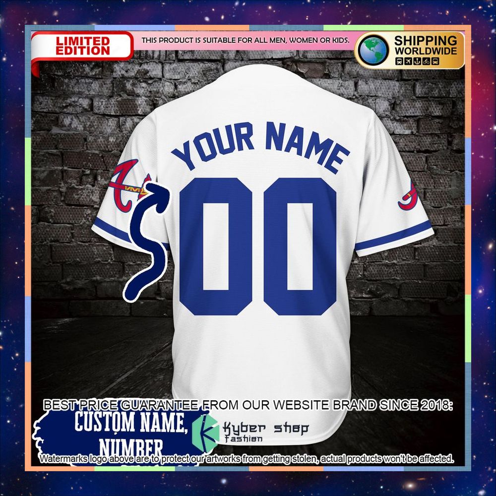 Personalized Mickey Mouse Atlanta Braves Baseball Jersey 6 Personalized Mickey Mouse Atlanta Braves Baseball Jersey word3