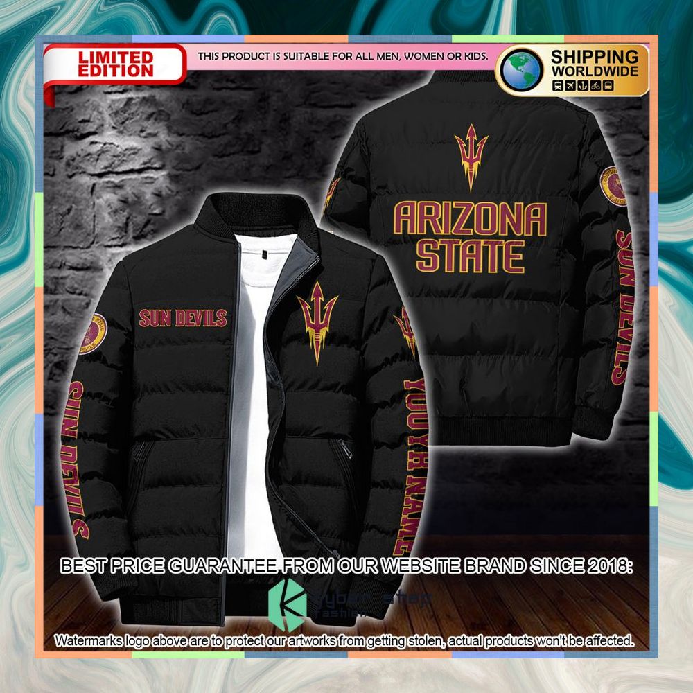 Personalized NCAA Arizona State Sun Devils Puffer Jacket 5 Personalized NCAA Arizona State Sun Devils Puffer Jacket word1