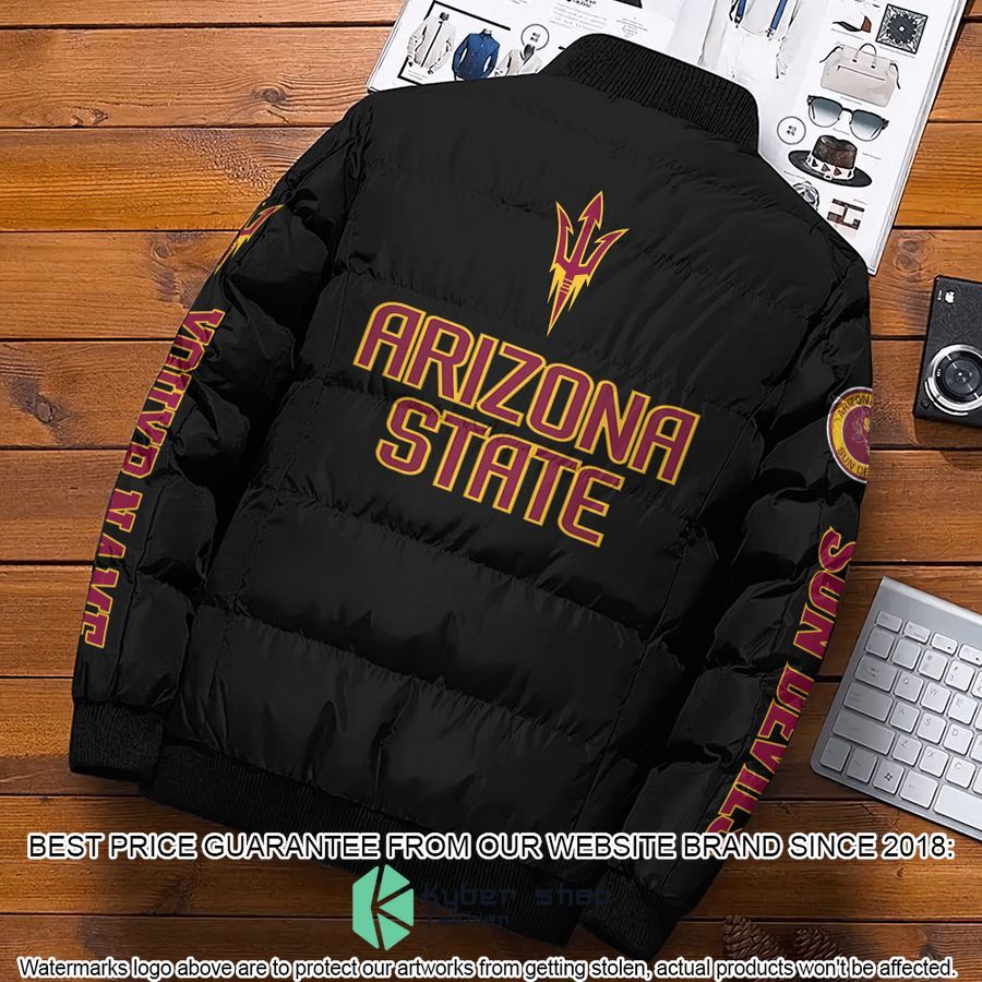 Personalized NCAA Arizona State Sun Devils Puffer Jacket 3 Personalized NCAA Arizona State Sun Devils Puffer Jacket word1