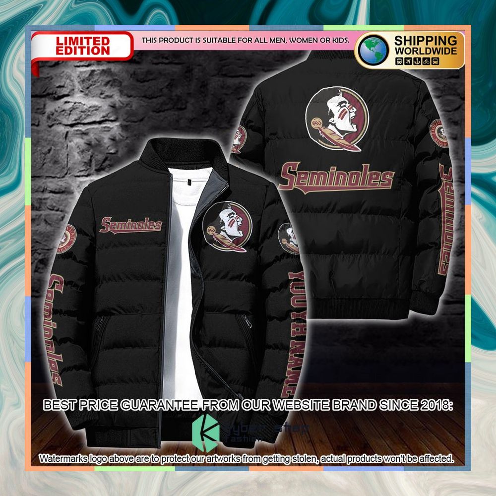 Personalized NCAA Florida State Seminoles Puffer Jacket 5 Personalized NCAA Florida State Seminoles Puffer Jacket word3