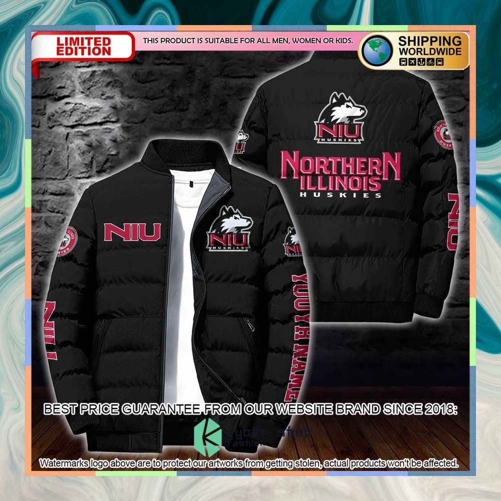 Personalized NCAA Northern Illinois Huskies Puffer Jacket 5 Personalized NCAA Northern Illinois Huskies Puffer Jacket word2