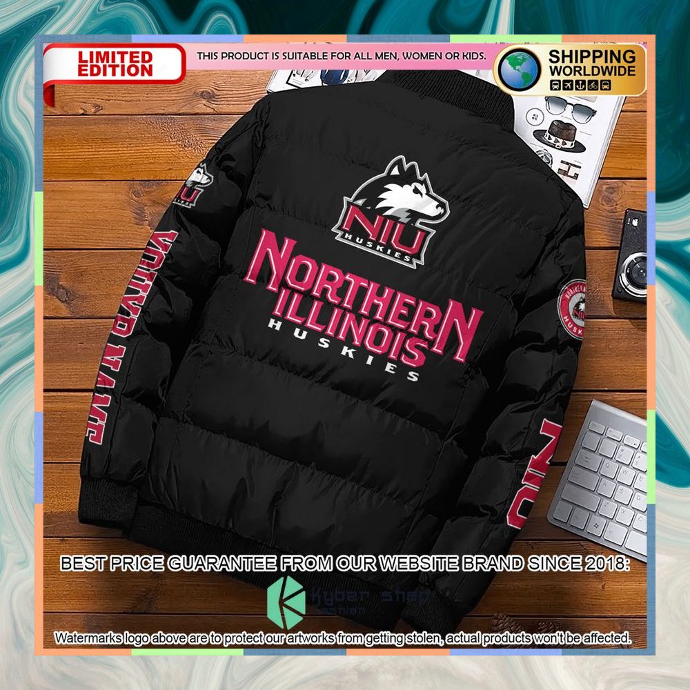 Personalized NCAA Northern Illinois Huskies Puffer Jacket 6 Personalized NCAA Northern Illinois Huskies Puffer Jacket word2